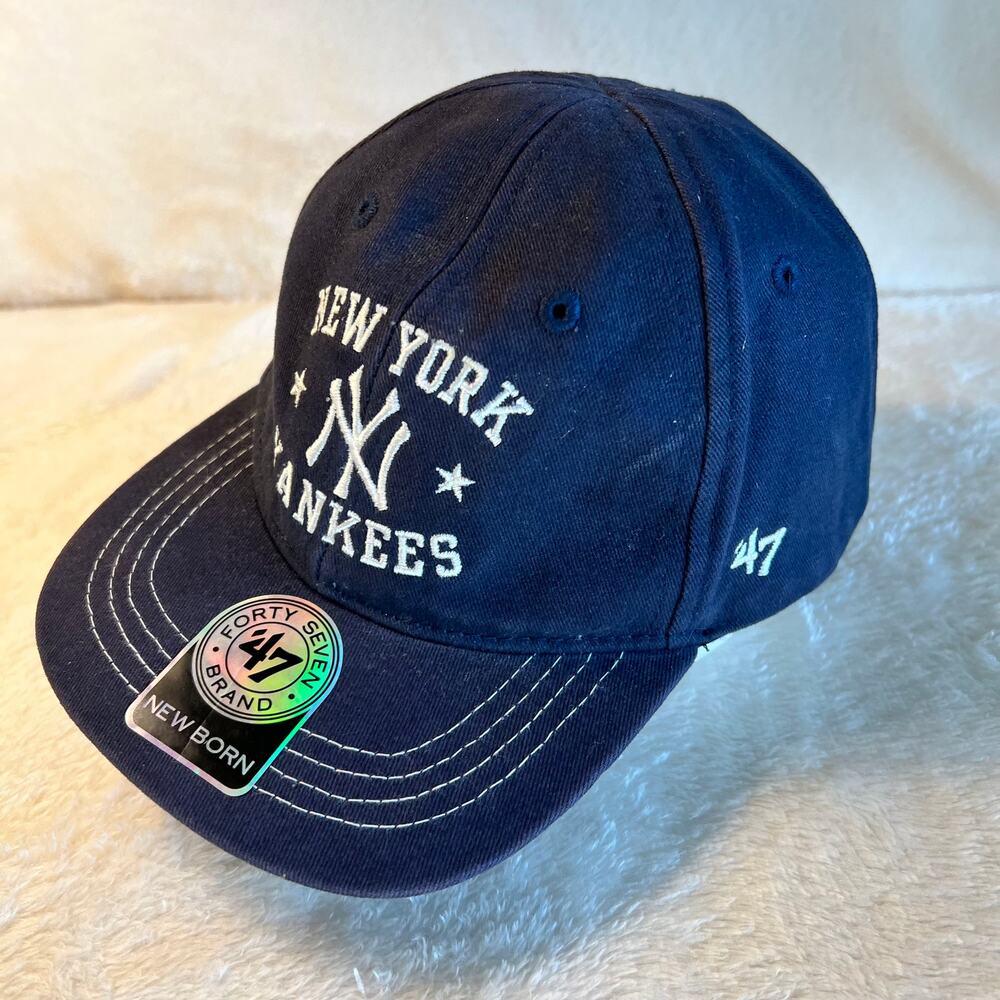 '47 Brand New York Yankees Navy Blue NEWBORN Baseball Cap